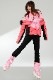 ��SALE 30%��POIVRE BRANC ���������㥱�å� ��ǥ����� Hybrid Ski Jacket  295484 W22-1003-WO/E 5167/embo techno red