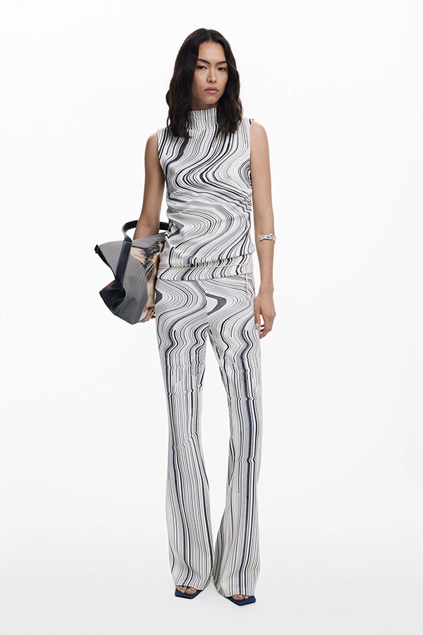 ��SALE 50%��DESIGUAL �ǥ������� �ѥ�� ��ǥ����� 25WWPK02 PANT_CHIARA 1000