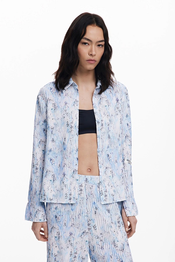 ��SALE 50%��DESIGUAL �ǥ������� �ѥ�� ��ǥ����� 25WWPW10 PANT_PLISADO 5002