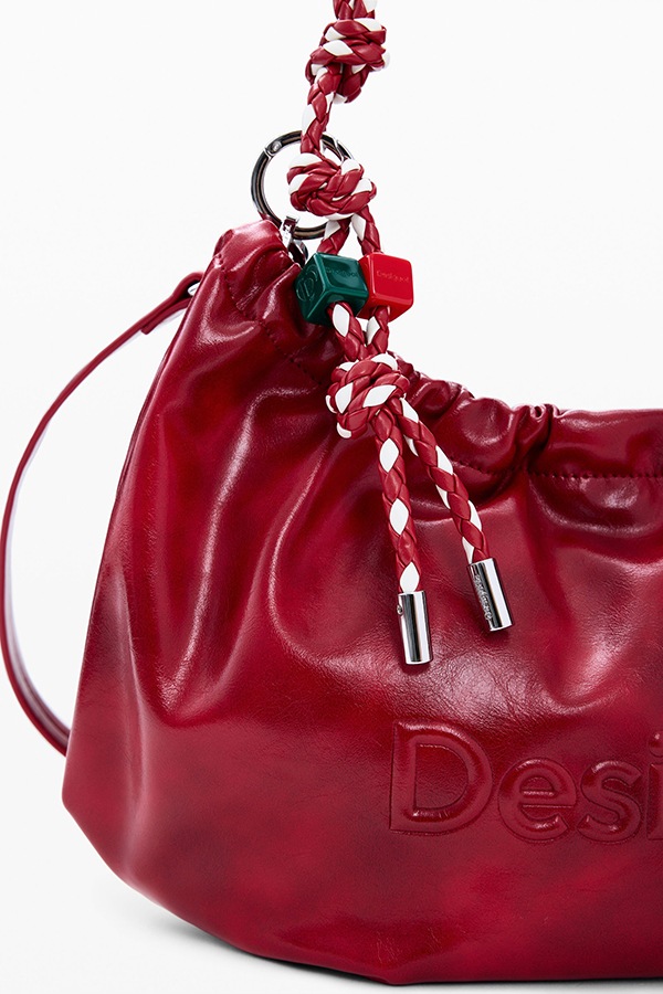 DESIGUAL �ǥ������� ��ǥ����� �Хå� 26SAXP28 BAG_HALF LOGO WAVERLY RED 3000