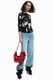 DESIGUAL �ǥ������� ��ǥ����� �Хå� 26SAXP28 BAG_HALF LOGO WAVERLY RED 3000