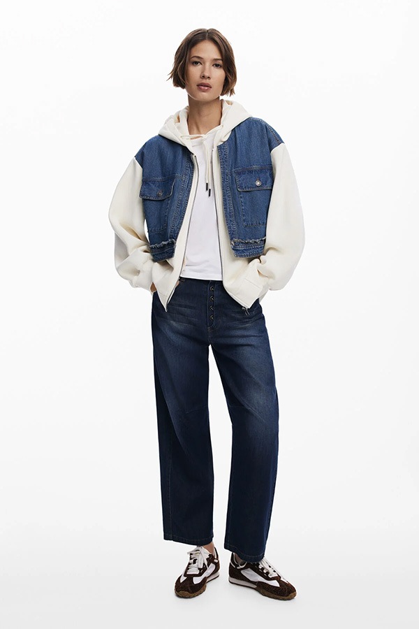 ��SALE 50%��DESIGUAL �ǥ������� �������å� ��ǥ����� 25WWSK06 SWEAT_TRUCKER 1011