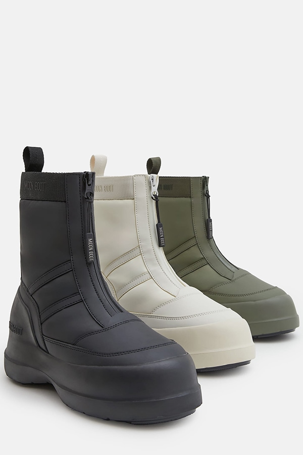 MOON BOOT �ࡼ��֡��� ��� ���Ρ��֡��� 2480010 LUNA ZIP BOOT N001 BLACK