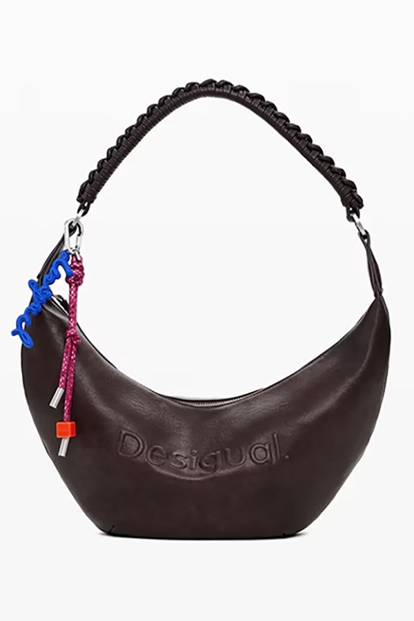 ��SALE 50%��DESIGUAL �ǥ������� ��ǥ����� �Хå� 25WAXPAX BAG_HALF LOGO ZANTE CHOCO 6009