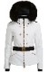 High Society  㥱å ǥ Functional softshell jacket with belt, hood and detachable fur HS24S-3190 SCARLET with Fur 00 white