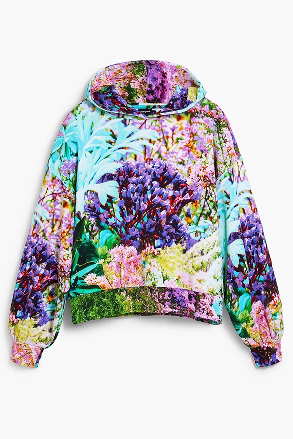 DESIGUAL �ǥ������� ��ǥ����� �������å� 26SWSK10 SWEAT_OLIVER 2000