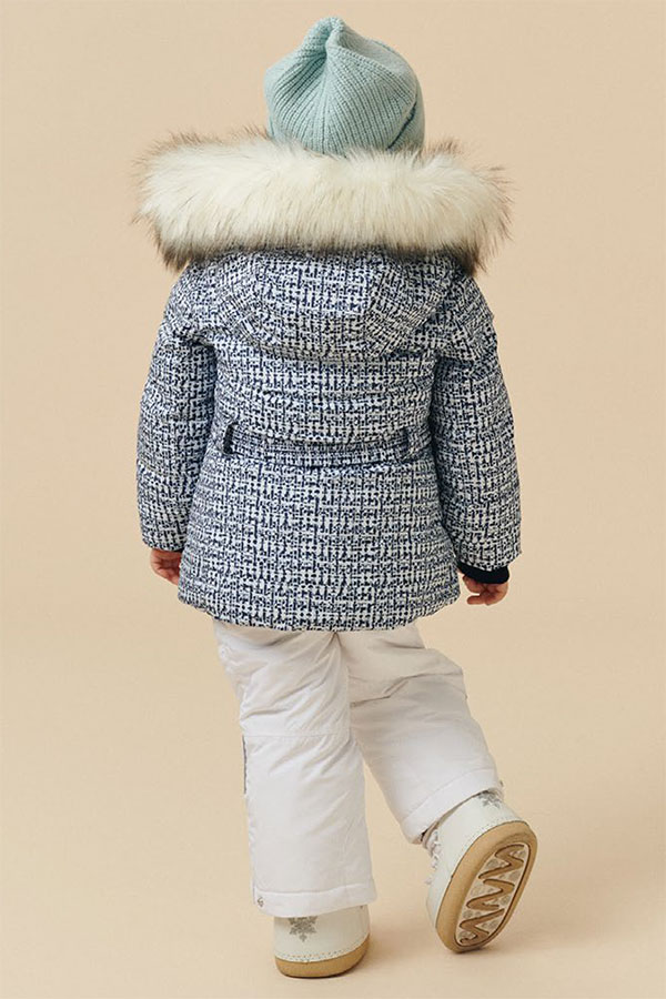 POIVRE BLANC 㥱å BABY W24-1201-BBGL 2412015T 3022 TWEED GOTHIC B