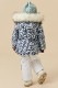 POIVRE BLANC 㥱å BABY W24-1201-BBGL 2412015T 3022 TWEED GOTHIC B