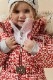 POIVRE BLANC ���������㥱�å� BABY W24-1201-BBGL 2412015T 3023 TWEED SCARLET