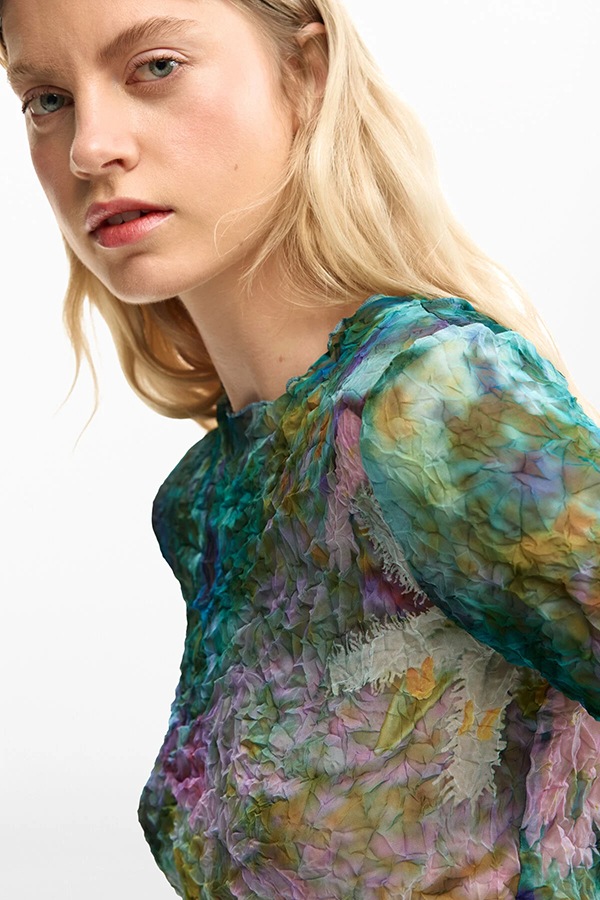 DESIGUAL �ǥ������� ��ǥ����� �֥饦�� 26SWBW12 BLUS_BETTLE 5020