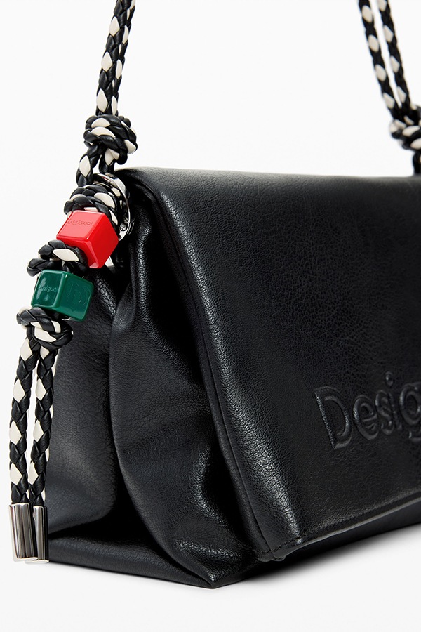 DESIGUAL �ǥ������� ��ǥ����� �Хå� 26SAXP61 BAG_HALF LOGO VENECIA 4.0 BLACK 2000