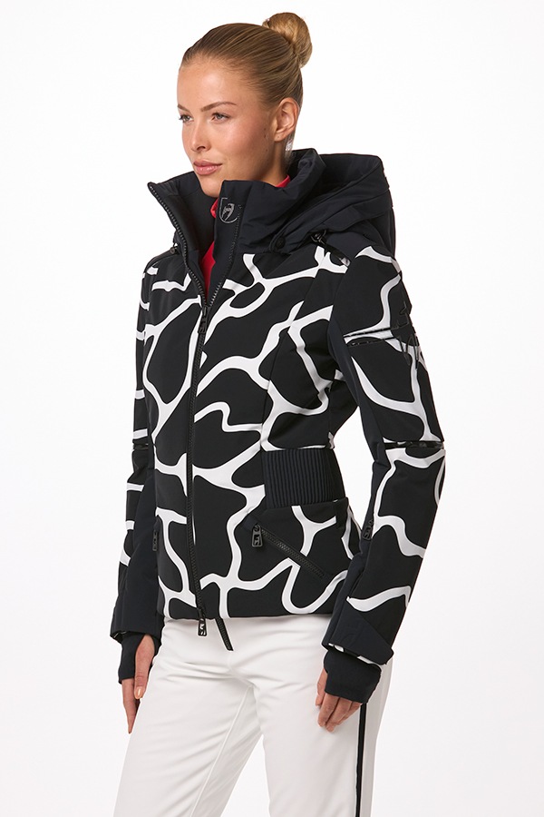 Toni Sailer �ȥˡ��������顼 ��ǥ����� ���������㥱�å� 352120P MARTHA PRINT Women Ski Jacket 100 black