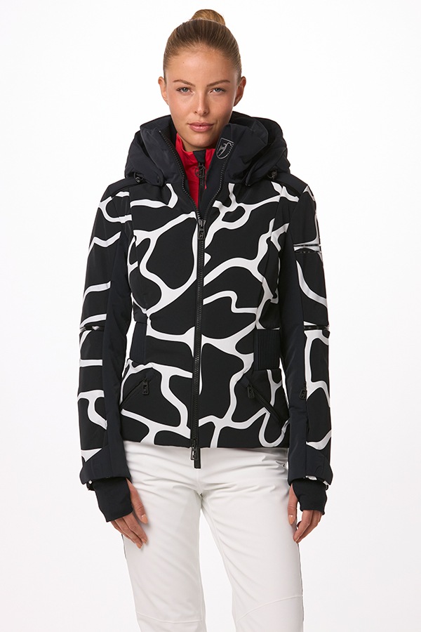 Toni Sailer �ȥˡ��������顼 ��ǥ����� ���������㥱�å� 352120P MARTHA PRINT Women Ski Jacket 100 black