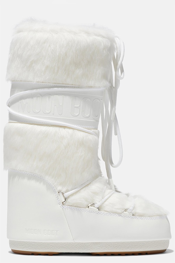 MOON BOOT �ࡼ��֡��� ���Ρ��֡��� 1408900 MB ICON FAUX FUR A002 OPTICAL WHITE