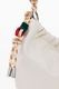 DESIGUAL �ǥ������� ��ǥ����� �Хå� 26SAXP73 BAG_HALF LOGO WAVERLY ECRU K1010 1008