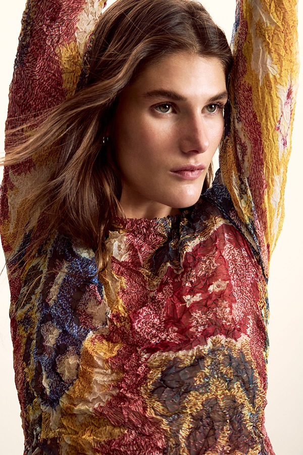 DESIGUAL �ǥ������� ��ǥ����� �֥饦�� 26SWBW17 BLUS_CARPET_LACROIX 8029