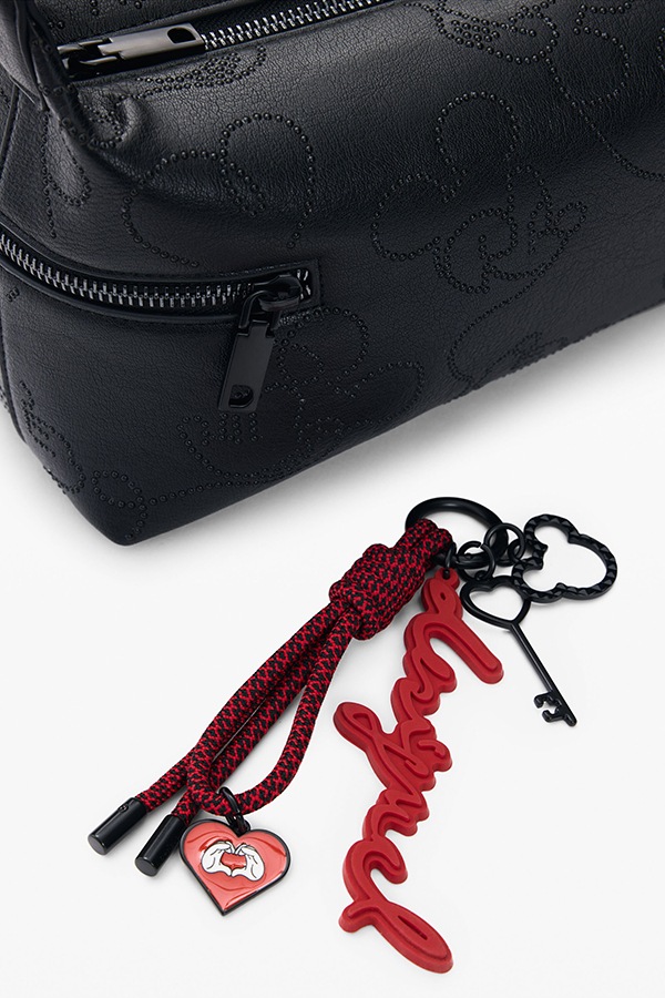 DESIGUAL �ǥ������� ��ǥ����� �Хå� 26SAXP75 BAG_MICKEY LINES HUNTINGTON 2000