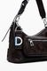 ��SALE 50%��DESIGUAL �ǥ������� ��ǥ����� �Хå� 25WAXPB9 BAG_STENCIL FLOWER MEDELLIN MINI CHOCO 6009