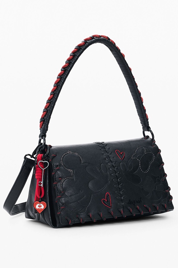 DESIGUAL �ǥ������� ��ǥ����� �Хå� 26SAXP85 BAG_ALL MICKEY NARON MEDIUM FLAP 2000