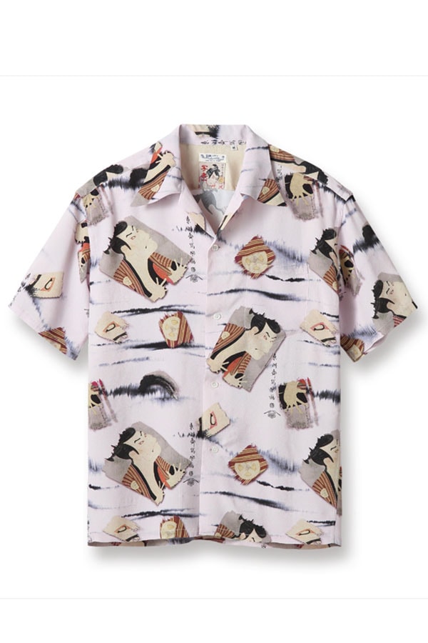 SUN SURF サンサーフ アロハシャツ メンズ SS38472 三代目大谷鬼次の奴