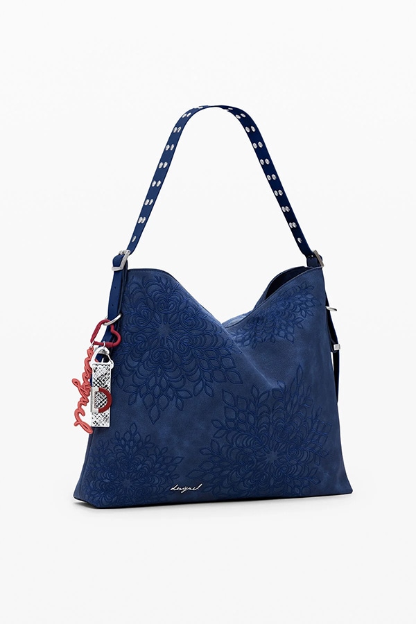 ほぼ新品✨　デシグアル　定価15,900円　STAR柄入り　2wayバッグ DESIGUAL デシグアル バッグ レディース 25WAXPBB BAG_SIERRA