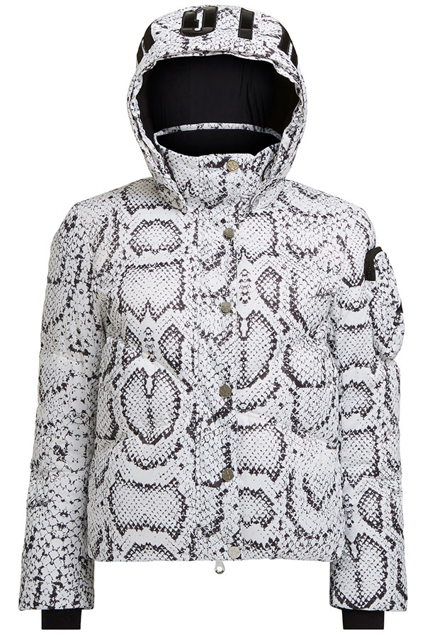 ��SALE 20%��High Society ������ ���㥱�å� ��ǥ����� Quilted down jacket with all over and hood HS24S-6388 DAKOTA SNAKE 00 white