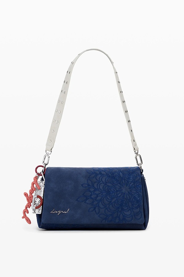 ��SALE 50%��DESIGUAL �ǥ������� �Хå� ��ǥ����� 25WAXPBF BAG_SIERRA NARON MEDIUM FLAP BLUE 5031