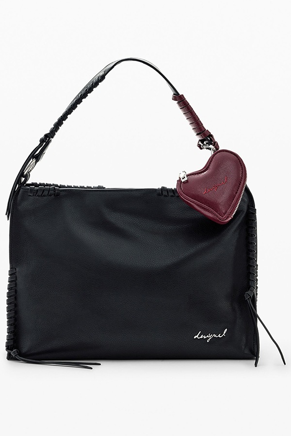 DESIGUAL �ǥ������� ��ǥ����� �Хå� 26SAXP93 BAG_TORIO LEIRIA BLACK 2000
