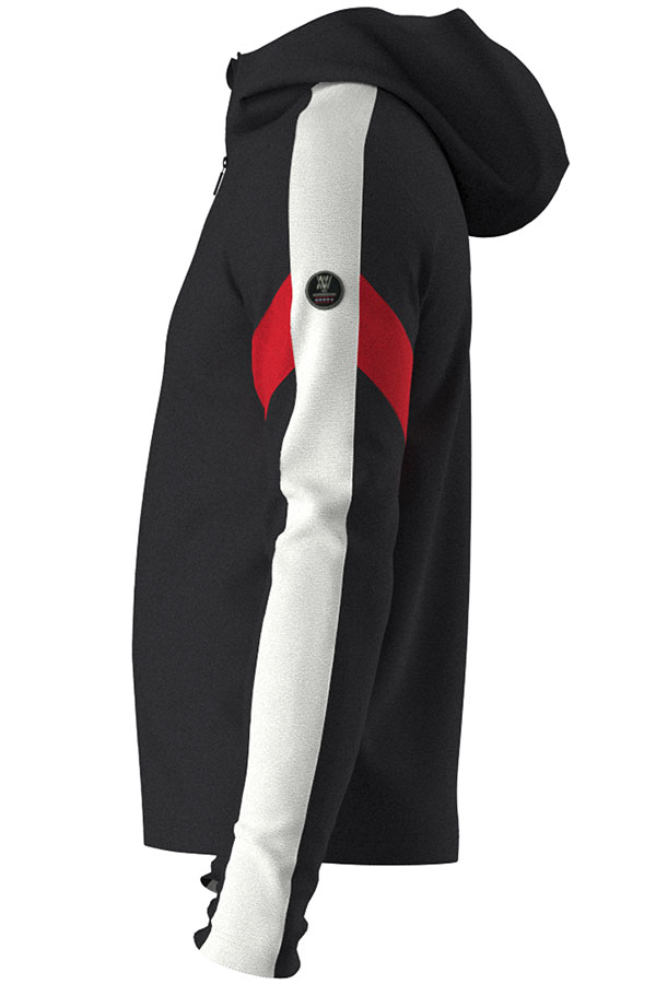 WE NORWEGIANS   աǥ Zermatt FullZip Hoodie men 2332 Black