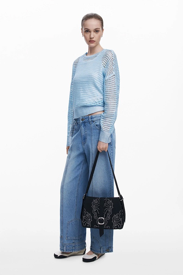 ��SALE 50%��DESIGUAL �ǥ������� �Хå� ��ǥ����� 25WAXPBH BAG_POKER FACE POSADAS MINI 2.0 BLACK 2000