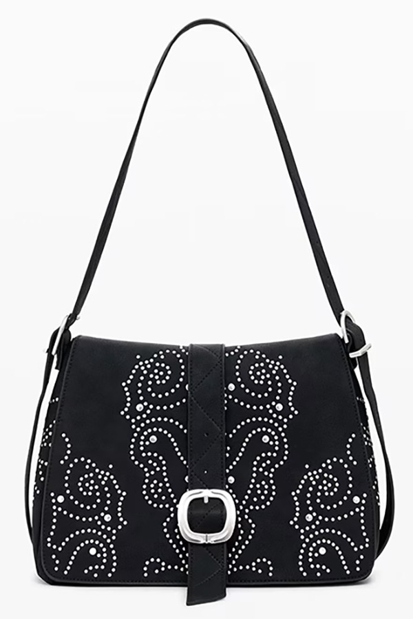��SALE 50%��DESIGUAL �ǥ������� ��ǥ����� �Хå� 25WAXPBH BAG_POKER FACE POSADAS MINI 2.0 BLACK 2000