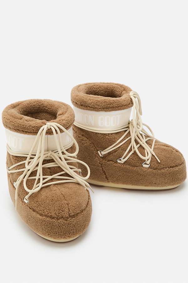 MOON BOOT �ࡼ��֡��� ���Ρ��֡��� 1409700 MB ICON LOW FLEECE M047 CAMEL