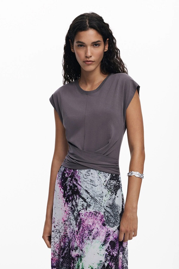 ��SALE 50%��DESIGUAL �ǥ������� ���ԡ��� ��ǥ����� 25WWVK05 VEST_WALLS_LACROIX 2001