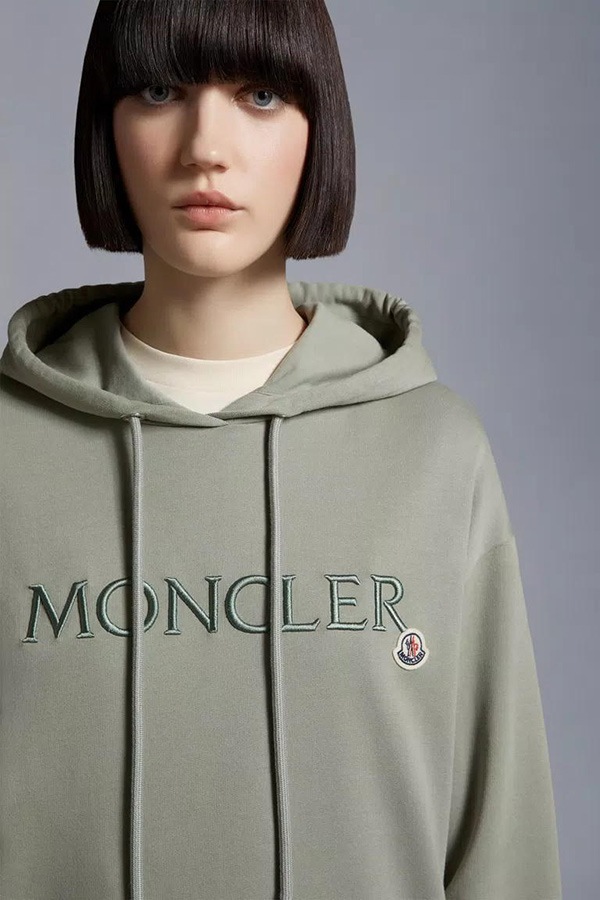 MONCLER 󥯥졼 åȥ ǥ W/HODIE SWEATWER 093-8G000-16-89A1K 92G SAGE GREEN