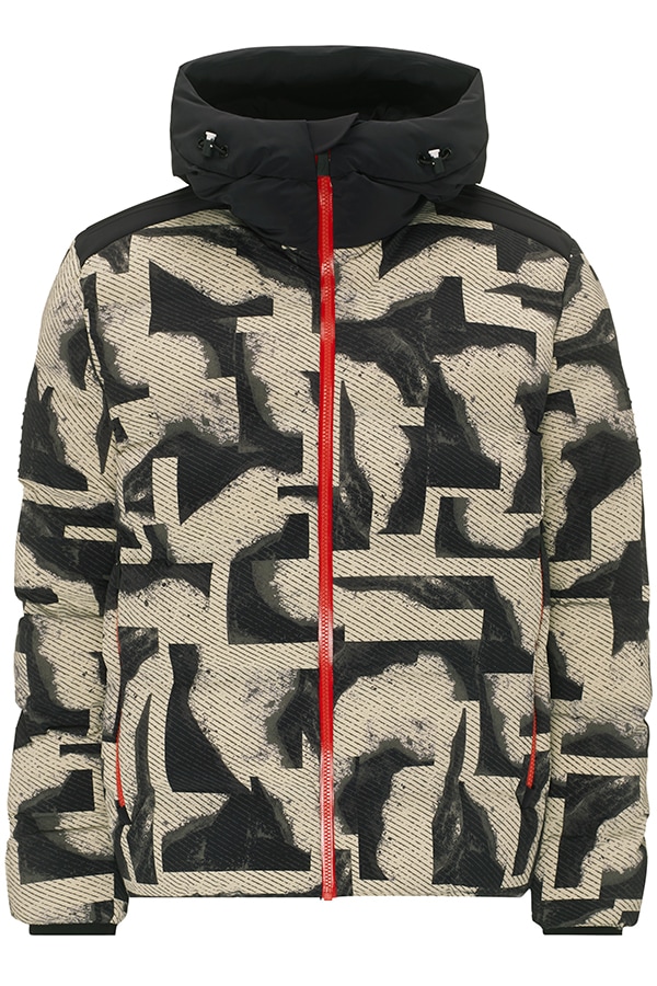 Toni Sailer ȥˡ顼  㥱å 351117P FINN PRINT Men Ski Jacket 510 mineral earth