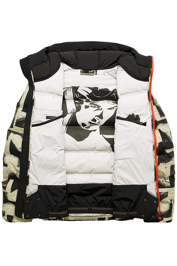 Toni Sailer ȥˡ顼  㥱å 351117P FINN PRINT Men Ski Jacket 510 mineral earth