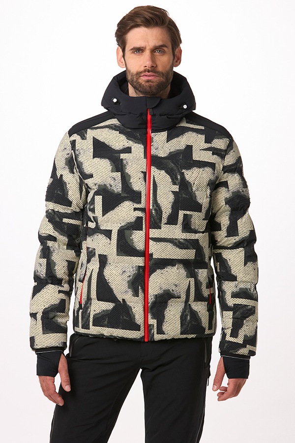 Toni Sailer ȥˡ顼  㥱å 351117P FINN PRINT Men Ski Jacket 510 mineral earth