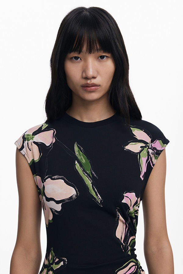 ��SALE 50%��DESIGUAL �ǥ������� ���ԡ��� ��ǥ����� 25WWVK12 VEST_KATRINA 2000