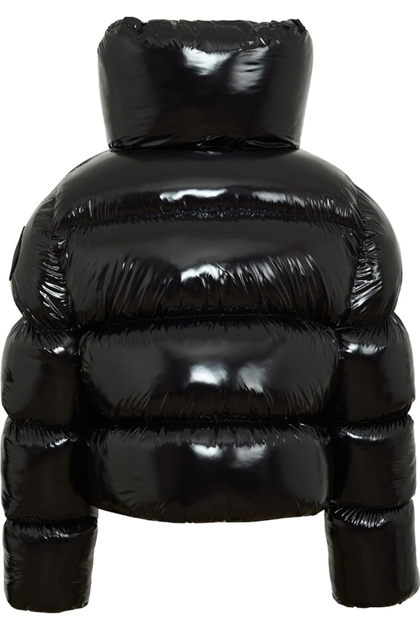 ��SALE 60%��XUMU ���� ���㥱�å� Super glossy black giant puffer coat BLACK