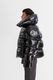 ��SALE 60%��XUMU ���� ���㥱�å� Super glossy black giant puffer coat BLACK
