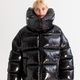 ��SALE 60%��XUMU ���� ���㥱�å� Super glossy black giant puffer coat BLACK