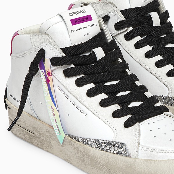 CRIME LONDON ǥ 塼 28153AA6 SK8 DELUXE MID LADIES 10