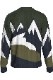 WE NORWEGIANS  Υ륦   Snow Mountain Sweater men 2312 Olive Green