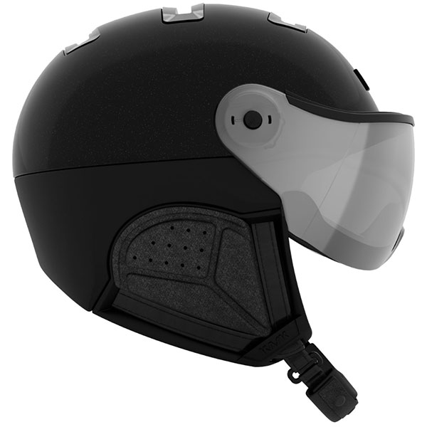 KASK  إå SHE00060 CHROME VISOR 210 Black/Silver Mirror