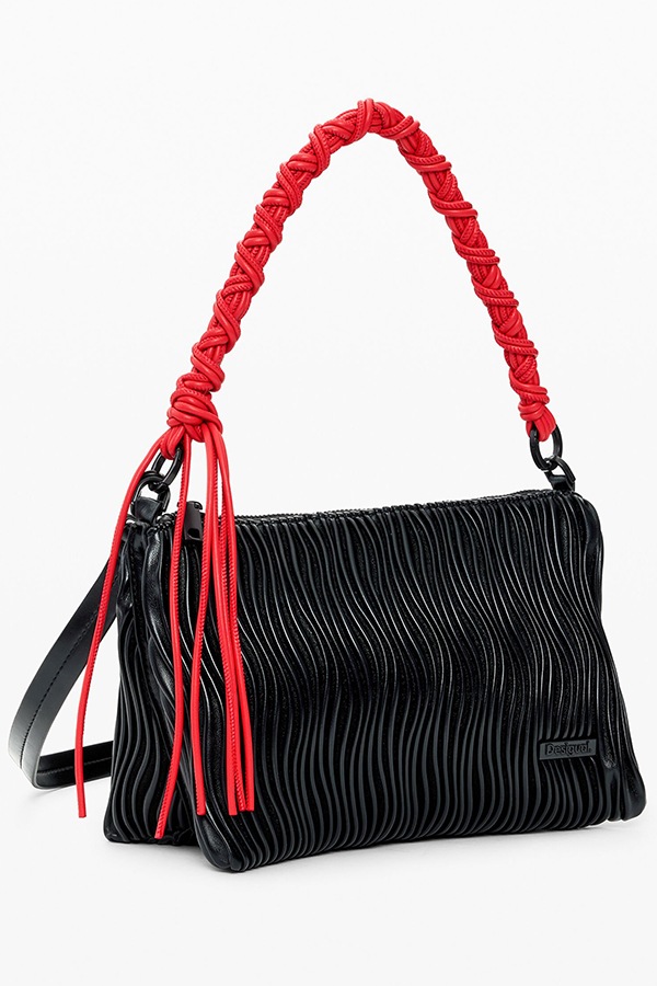 DESIGUAL �ǥ������� ��ǥ����� �Хå� 26SAXPAS BAG_LITIO BLACK DORTMUND 2000
