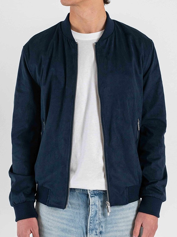 OVER/D ��� ���㥱�å� OC1S2S6J04 BOMBER JACKET BLUE