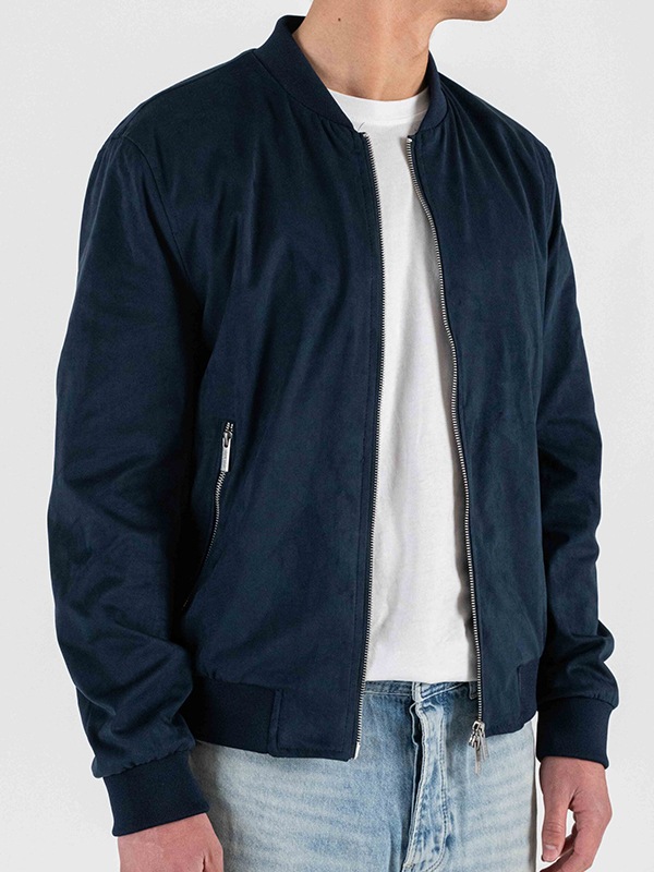 OVER/D ��� ���㥱�å� OC1S2S6J04 BOMBER JACKET BLUE