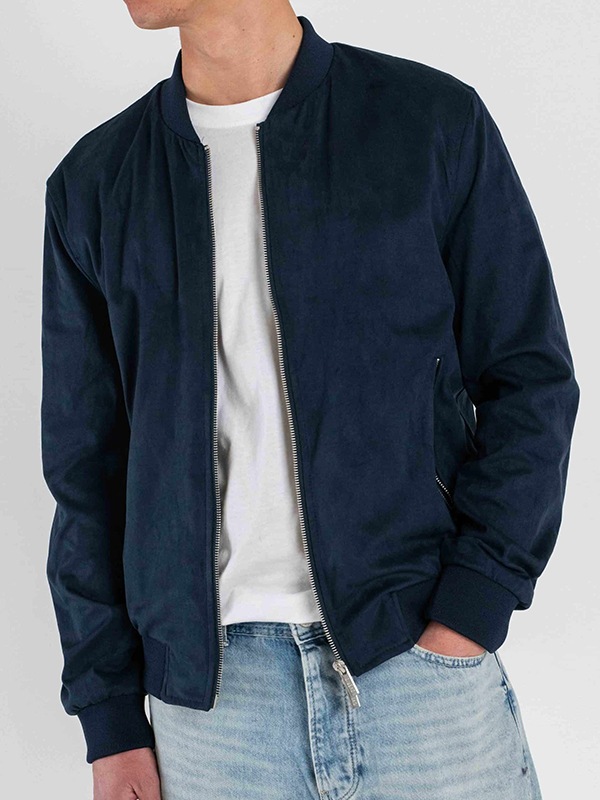 OVER/D ��� ���㥱�å� OC1S2S6J04 BOMBER JACKET BLUE