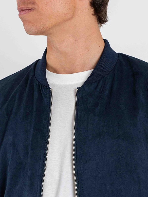 OVER/D ��� ���㥱�å� OC1S2S6J04 BOMBER JACKET BLUE