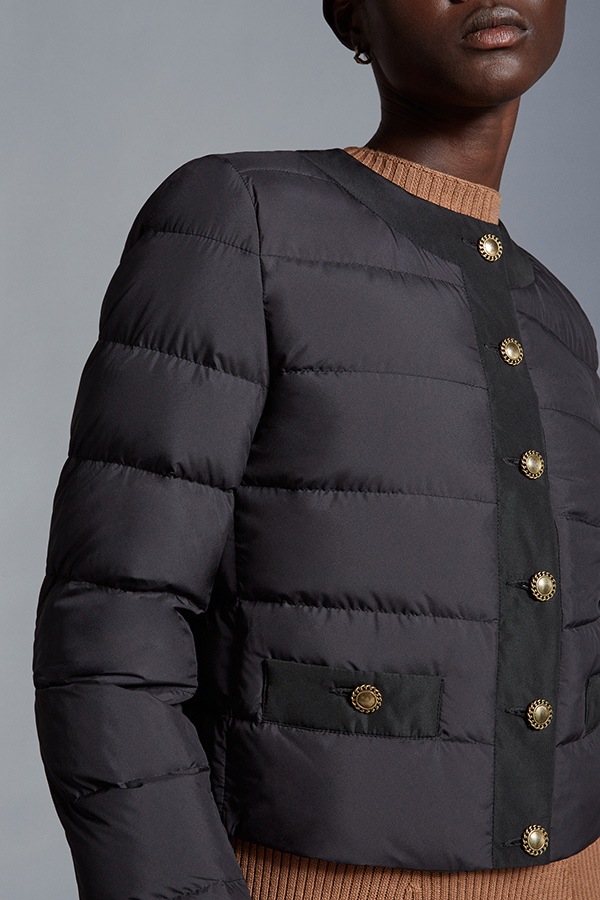 MONCLER 󥯥졼 㥱å ǥ 093-1A001-13-54A81 Salouen Short Down Jacket 999 Black